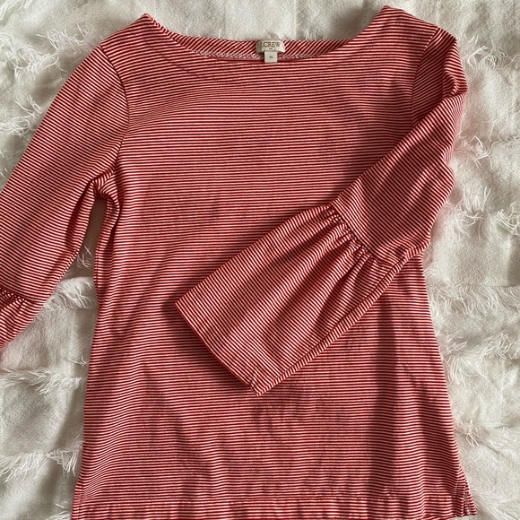J. Crew Striped Blouse - Picture 1 of 6